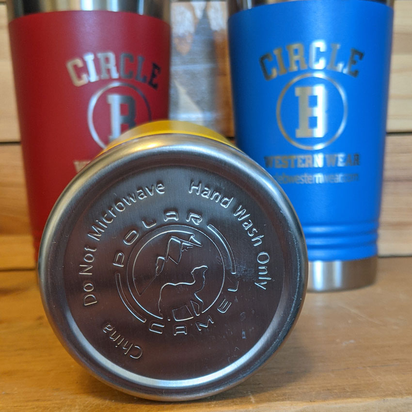 Polar Camel personalized coffee tumblers